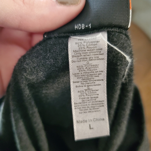 Harley Davidson women's tee shirt grey large - Picture 9 of 13